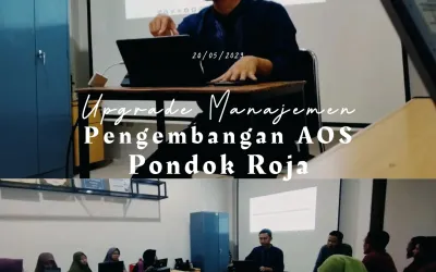 Upgrade Management Pengembangan AOS Pondok Roja